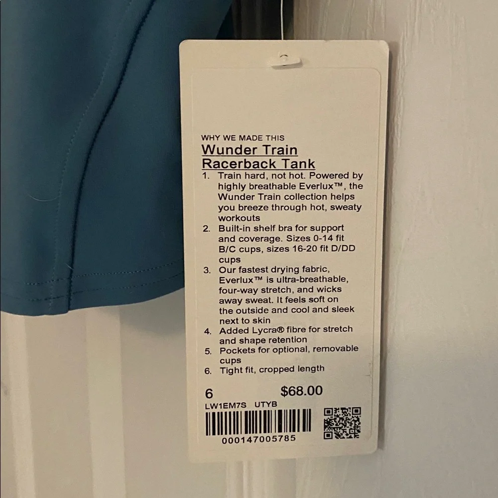 Wunder Train Racerback Tank - Picture 2 of 9